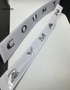 Wysoka jakość dla BMW Mini Counthman Coopers 3D Metal Tylne Trunk Trunk Letters Feral Badge Emblem Logo Logo 3854295