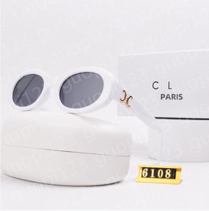 Fashion luxury designer sunglasses CEL brand men's and women's small extruded frame oval glasses Premium UV 400 polarized sunglasses read tender colourful necessity