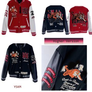 Designer Mens Jackets Fashion Brand Casual Coats Outerwear Trend Brand Light Luxury Amires Jacket Embroidered Sleeve Carhart Jacket 463