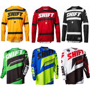 メンズTシャツクイック乾燥クイックローリングスプリングと秋の長袖トップTシャツアウトドアサイクリングマウンテンバイクオフロードオートバイチームスーツ