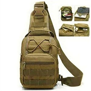 Ao ar livre militar tático estilingue esporte viagem peito saco de ombro para homens mulheres sacos crossbody caminhadas equipamentos acampamento a194