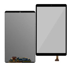 شاشة العرض الأصلية للكمبيوتر اللوحي PC Samsung Galaxy Tab A T510 T515 TFT LCD شاشات مع مجموعة أرقام لوحة اللمسة ZZ