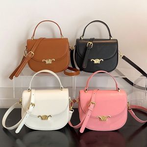 Women's Luxury Designer Bag Luxury Classic Metal Buckle Adjustable Shoulder Strap Leather Crossbody Tote Fashion Trend