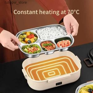 Bento Boxes Bento Home Steel Insulation Warm Box Stainless Keep ESランチフードエレクトリメートカーL240307