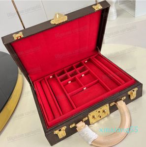2024 Casual Style Cosmetic case Jewelry Box Jewelry storage boxes fashion womens Rings Tray