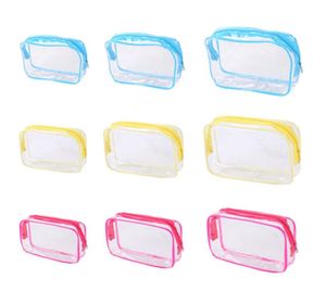 PVC Clear Women Makeup Cosmetic Bag Waterproof Transparent Make Up Organizer Storage Wash Travel Toiletry Accessories Supplies ZA23670569