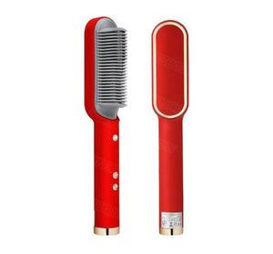 Hair brush straightener lady styler curler electric comb fast heating care tool Ilhqs231Y40323141131398