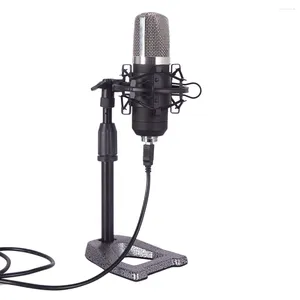 Microphones USB Microphone PC With Stand Blowout Prevention Net For Games Recording Podcasting Live Broadcast