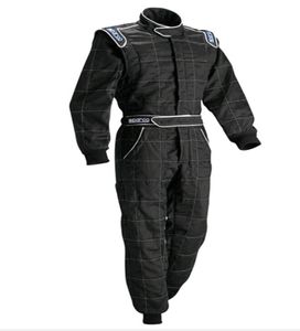 Motorcycle car racing suit coverall jacket pants set fit men and women black blue red polyester not fireproof2473548