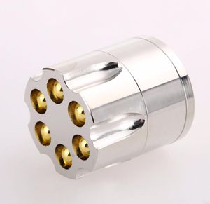 Bullet shape smoke grinder 3 layers of metal smoke grinder Zinc alloy smoke filter with Magnetic cap5097620