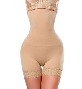 Sömlös mantel Kvinnor Body Shaper Control trosor Slimmande formulär Kort hög midja Belly Control Shapewear Pants Shorts 2012233682187