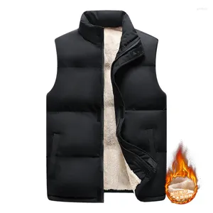 Gilet da uomo Uomo Casual Gilet di moda Uomo Autunno Antivento Gilet impermeabile Giubbotti Inverno caldo maschile 2024 Senza maniche