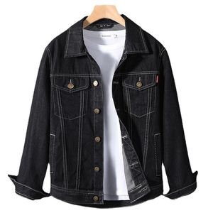Vår- och hösten New Men's Loose Vintage Denim Jacket Top Casual Korean Version Denim Jacket Wholesale