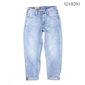 İlkbahar/yaz kot pantolon küçük düz Japon retro moda gevşek pantolon