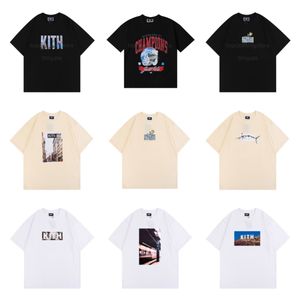 Kith Tom e Jerry homens camiseta designer mulheres camisa de verão casual mangas curtas Tee moda vintage top roupas outwear S-XL