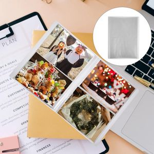 Бутылки для хранения Po Flashcards Альбом Книга Портативный семейный маленький фотоальбом с котом Блокнот для письма