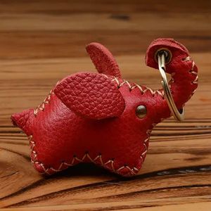 Simpatico portachiavi in pelle animale elefante portachiavi borsa charms portachiavi auto portachiavi donna zaino accessori gioielli anillas llavero 240301