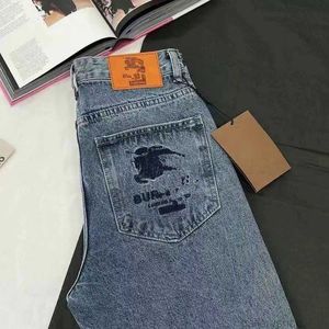 Mens Jeans Designer European Autumn and Winter New Product High End Quality Big Cow Slim Fit Small Feet Long Pants Trendy Youth 1ybnd66R