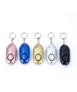 Party Favor New 130dB Säkerhet Personlig larm Selfdefense Keychain Emergency Personal Pull Alarm Women Child Oldman Pocket Alarm3365094