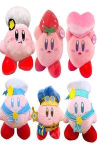 新しい3538cmビッグサイズKirby Plush Toy Pink Kirby Waddle Dee Doo Soft Sifted Toy Gifte