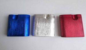 CNC All In One Aluminum Container Smoking Accessories Dugout Hitter Digger Rod tobacco storage Cans 5 Colors Send Randomly For Pip5291332