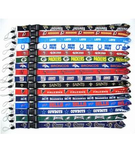 DHL Football Basketball Team Sport Strap Strap Smycz do kluczy ID Karta telefon