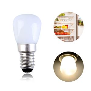 Żarówki LED E14 E12 2W Lodówka LED Oświetlenie Mini BB AC220V Wewnętrzne Światło białe / ciepłe / ściemnianie Bez ściemniacz