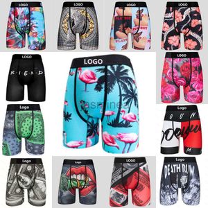 Men's Shorts Brand Mens Shorts Designer Clothing Cotton Boxers Underwear Sexy Underpants Printed Soft Breathable Short Pants With Package 240307