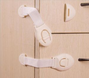 Barnlådans lås Baby Safety Lock Adhesive Door Capboard Cabinet Kylskåp Säkerhetslås Säkerhetslås Rem OOA45173486433