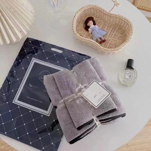 Classic Style Bath Towel Towels Set Big Brand Present Towel Microfiber Quick-Drying Wholesale Absorbent