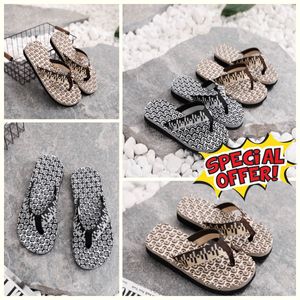 2024 Gai Sandals Mens Slippers Fashion Floral Clipper Rubber Flats Sandals Summer Beach Shoes Low Low Eur 39-45