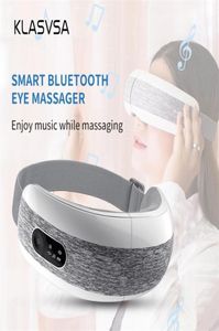 Massaggiatore elettrico per occhi, compressione, pressione dell'aria, vibratore, Bluetooth, pieghevole, strumento per massaggio degli occhi, massaggio rilassante 2102286877007