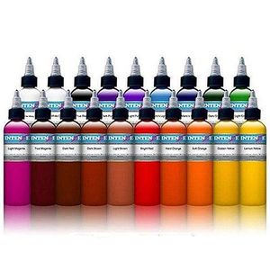 Inchiostri per tatuaggi 21 colori Tattoo Hine Ink Set di vernici vegetali pure 30 ml Sopracciglia Permanente Body Art Dipinto Consegna a goccia Salute Bellezza Tattoo Dhbju