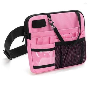 Sacos de armazenamento pacote cintura bolsa ferramenta cinto com suporte de fita para estetoscópios entrega gota casa jardim housekee organização dho4u