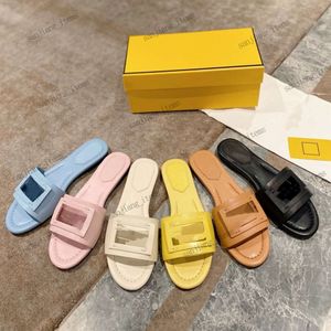 Designer chinelos mulheres embelezado baguette slides fivela quadrada plana mula 2024 verão senhoras sandálias cristais praia alfabeto slider flip flops sherpa fur slider