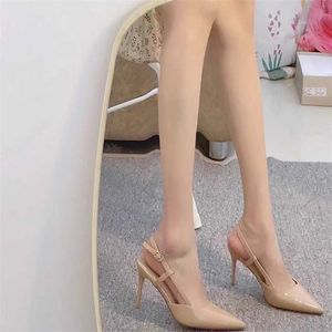 Sell High Heels For Womens Summer Sandal Women New Style Cool Sandals Niche Design Leather Fashion Single Shoes 240228