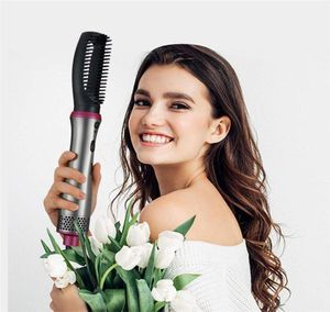 Hair Dry Brush 5 In 1 Air Brushes Set OneStep Hairs Dryers and Volumizer Ceramic Blow Dryer for Straightening Curling Drying4883587