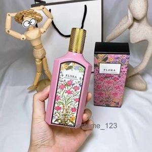 2024Flora Perfume 100ml Gardenia Magnolia Jasmine Women Fragrance Eau De Parfum 33floz Long Lasting Smell Brand EDP EDT Blossom Fruit Flower Pink Lady Girl Col