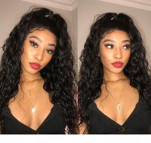 Loose Curly Lace Front Wigs Human Hair Brazilian 360 Frontal Lace Wigs For Black Women Full Lace With Baby Hair1159239