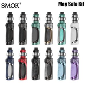 SMOK Mag Solo Kit 100W Caixa MOD Vape com 5ml T-Air Subtanque Fit TA Bobina Cigarro Eletrônico 21700/18650 Vaporizador Autêntico