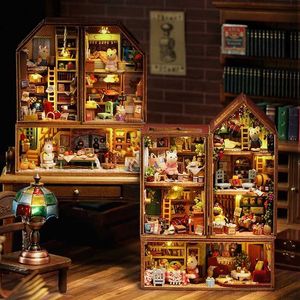 Architecture/DIY House Creative Miniature 3D Puzzle Toys for Children Handmade Assembly Models for Girls Teenagers and Boys 12+Birthday Gifts