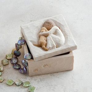 Decorative Figurines Couple Storage Box Valentine's Day Decoration Resin Crafts Home Gifts