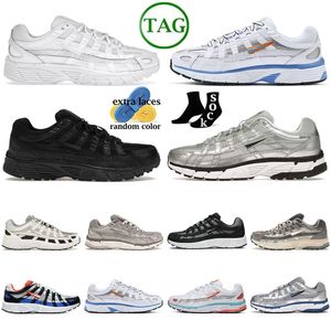 P-6000 Weißlicht Aqua Total Black Driple Metallic Silver Flat Pewter reiner Platin Hangul Day Summit Sportabteilung Kokosmilch Medium Blue Running Sneaker