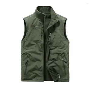 Gilet da uomo Autunno/Inverno 2024 Gilet double face per sport all'aria aperta Canotta Giacca senza maniche in peluche con spalla