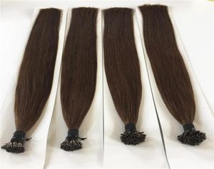 Grade 10AThick ends double drawn 1226 inch i tip malaysian hair extensions 08gs200sLot DHL9105980