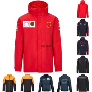 Herrtröjor tröjor 2024 F1 Formel 1 racing vattentät jacka team länge ärm vindbrytare fans racing passar män värme zip up hoodie