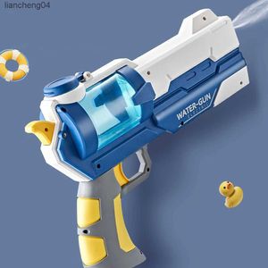 Gun Toys Fashion Kids Color Matching Water Gun High Pressure Automatic Water Toy for Swimming Pool Party Playing Water Toys