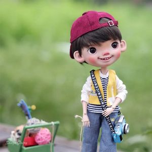 Shuga Fair Jief 16 Ruth Boy Body Naughty Child Anime Doll Breeze Raise Mouth Resin Toys Movable Joint 240304