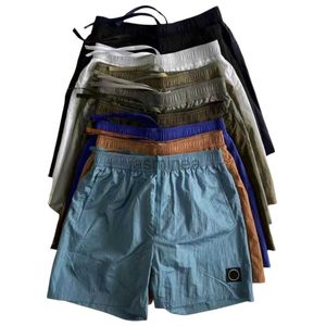 Men's Shorts Fashion Mens stones Shorts Promotion Trend Cool Summer Days Elastic Band Badge Sports shorts High Quality 240307