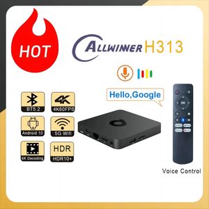 Q1 Smart ATV Box Android 10 Allwinner H313 2GB 16GB Dual 2G 5G Wifi BT5.2 4K Media Player Android Set Top Box